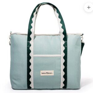 Business & Pleasure Co. The Holiday Cooler Tote Bag - Rivie Green